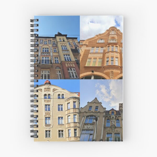 Item preview, Art Nouveau Architecture Collage designed and sold by TalBright.