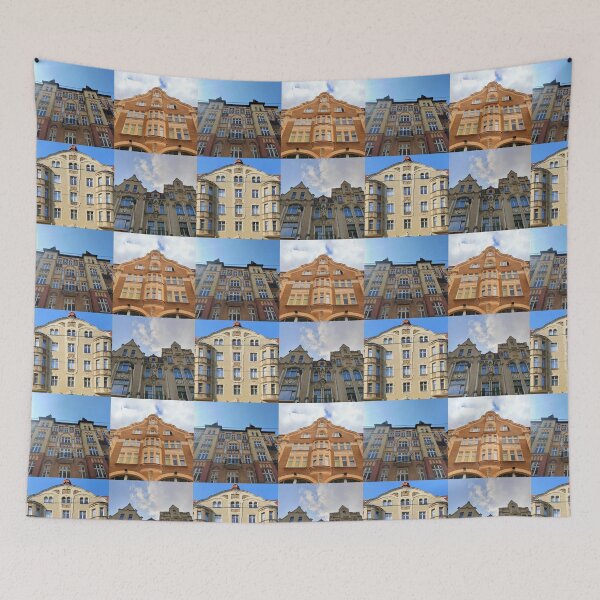 Item preview, Art Nouveau Architecture Collage designed and sold by TalBright.