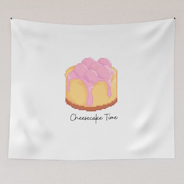 Item preview, Cute Pixel Blueberry Cheesecake designed and sold by sanashibata.