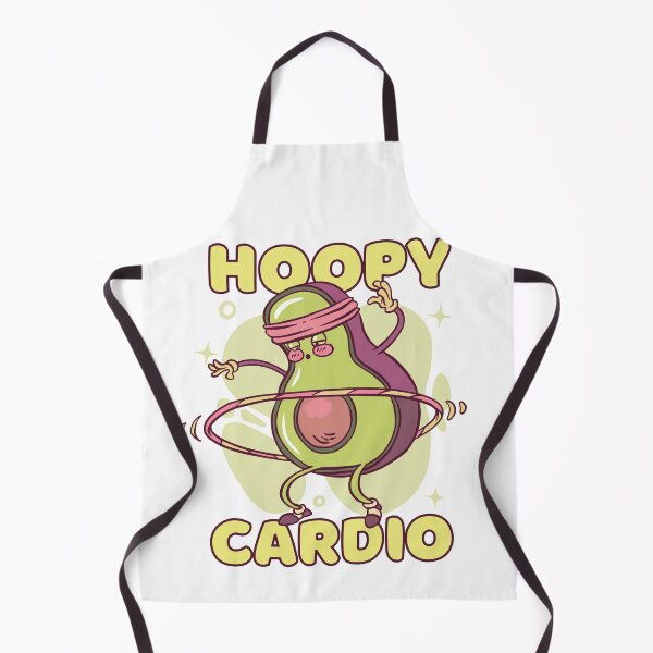 Artikelvorschau, Hoopy Cardio Avocado Kawaii entworfen und verkauft von TRIBExSPACE.