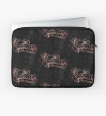 I Aim to Misbehave with Background Laptop Sleeve
