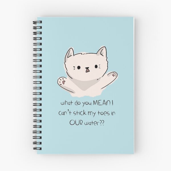 Item preview, Sarcastic cat- water designed and sold by Sydscriv.
