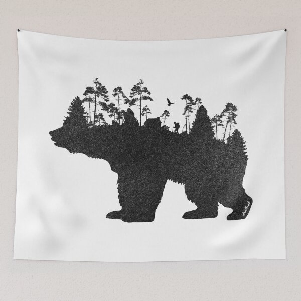 Item preview, Wild Bear designed and sold by cloudland.