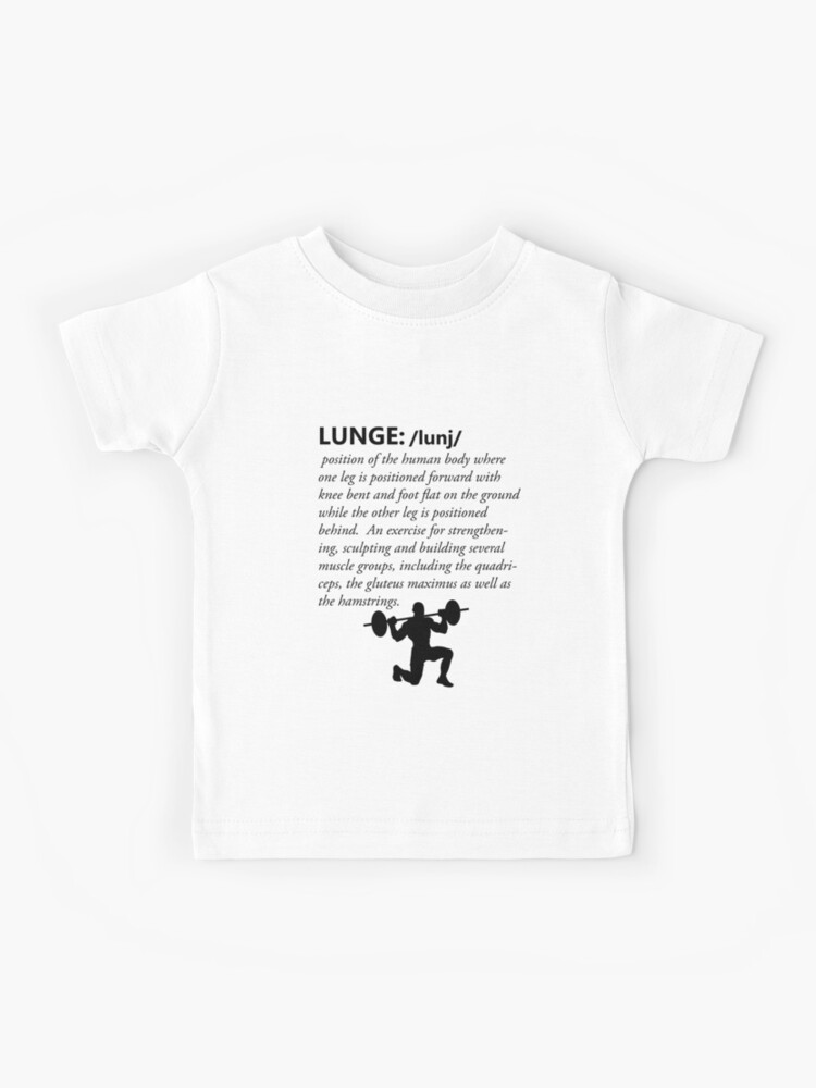 Funny Gym Shirt, Workout Top, Lunge Lunch Stick Figure Shirt