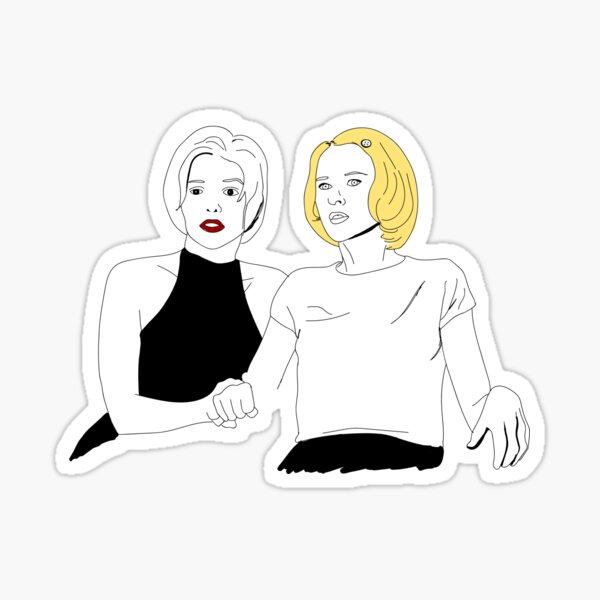 Mulholland Drive Drawing Sticker