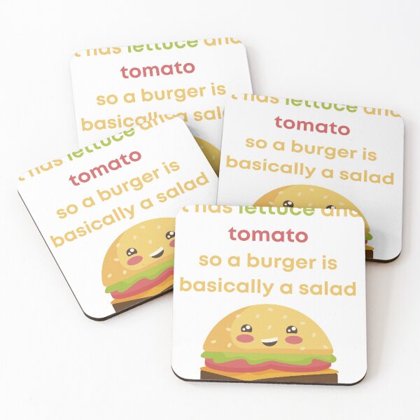 Item preview, burger has lettuce and tomato so it is salad designed and sold by mimi-designer.