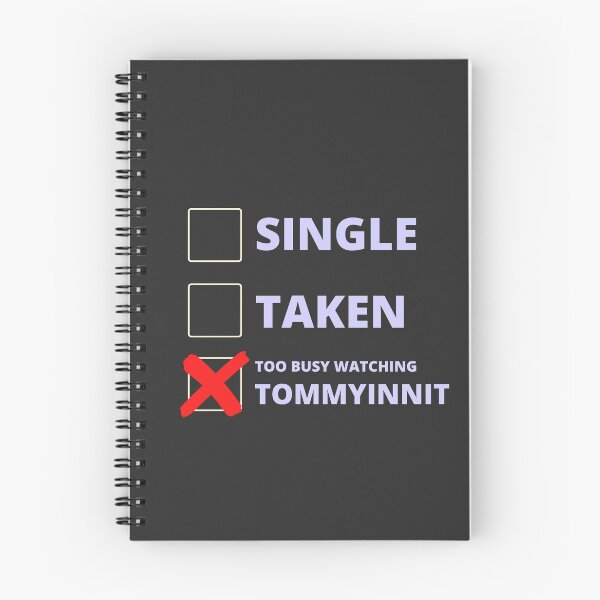 Item preview, Tommyinnit Funny Single Taken designed and sold by LAST WEEK'S STOLEN AESTHETICS.