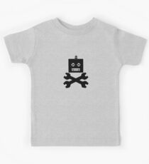 Robot-Pirates! Kids Tee