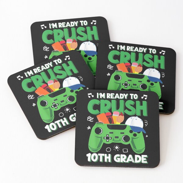 Item preview, I'm Ready To Crush 10th Grade Back To School Video Game Kids  designed and sold by DieterShop.