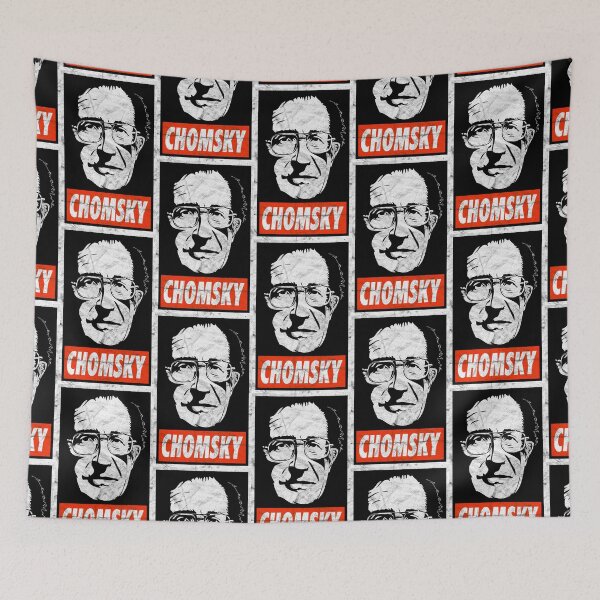 Item preview, Chomsky (Black Worn Look) designed and sold by politicalamity.