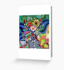 Late Summer Blooms Greeting Card