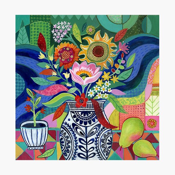 Late Summer Blooms Photographic Print