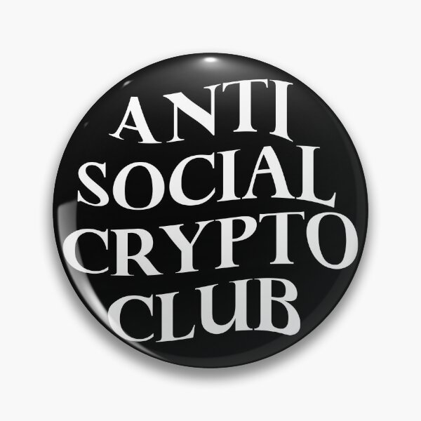 Item preview, Anti Social Crypto Club designed and sold by fulljug.