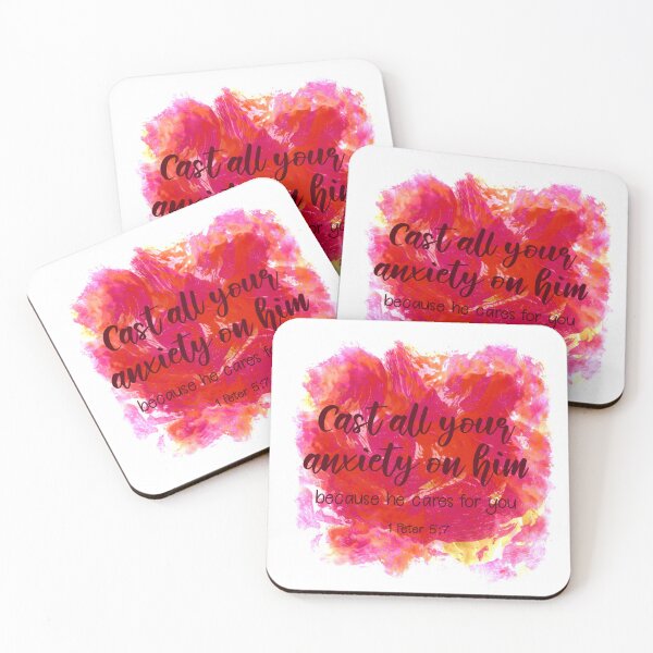 Item preview, First Book of Peter Chapter Five Verse Seven designed and sold by InspiredPamjoy.