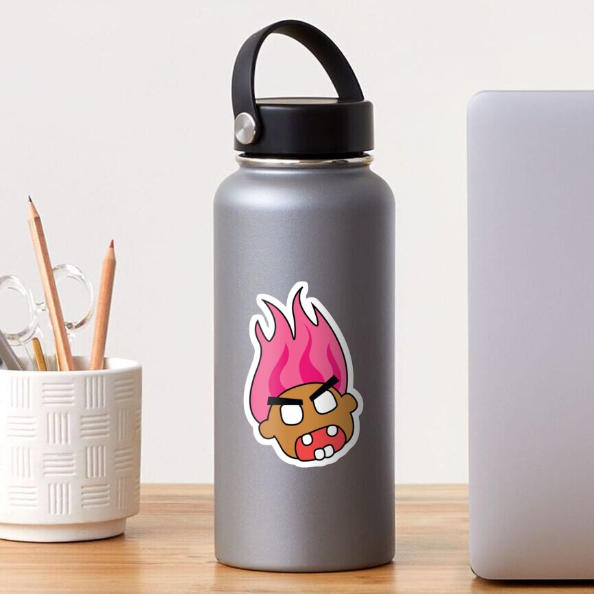 angry zombie troll Sticker
