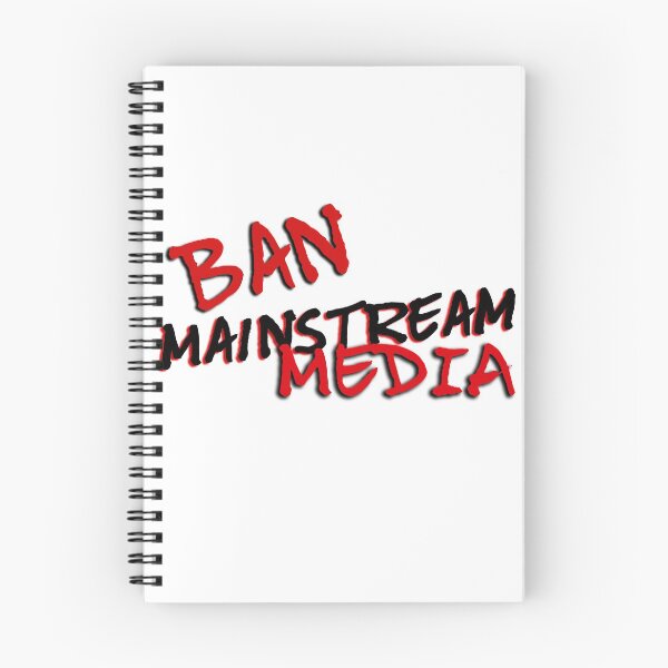 Item preview, Ban mainstream media designed and sold by Topmel.