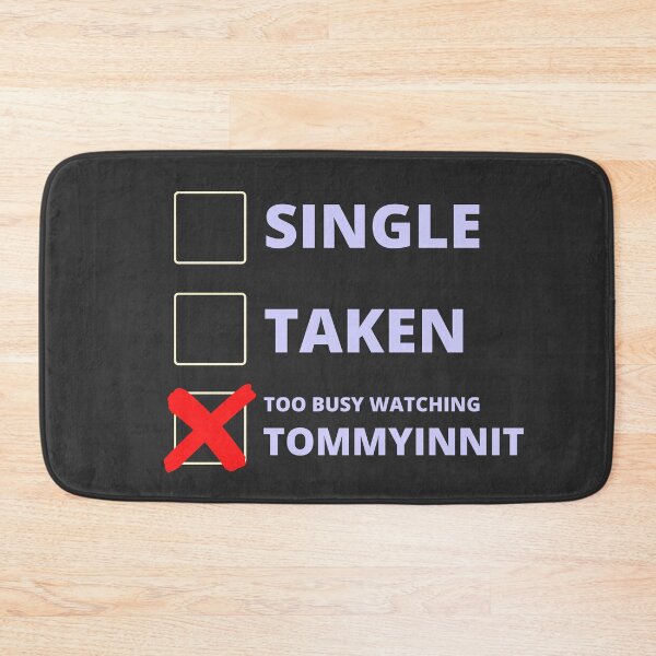 Item preview, Tommyinnit Funny Single Taken designed and sold by LAST WEEK'S STOLEN AESTHETICS.