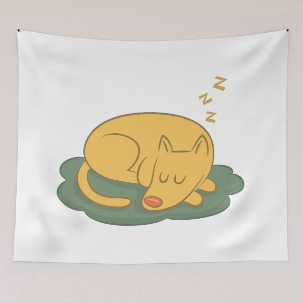 Item preview, Cartoon dog sleeping. designed and sold by KasTanDesign.