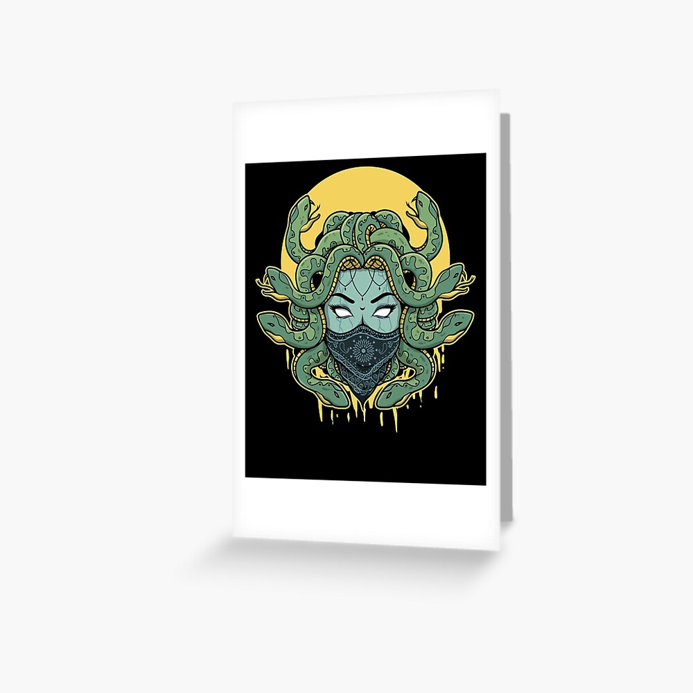 Medusa Snakes Greek Mythology Dia De Los Muertos | Sticker