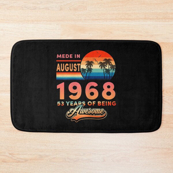 Item preview, Made In August 1968 53 Years Of Being Awesome Vintage  designed and sold by GiselleShop.
