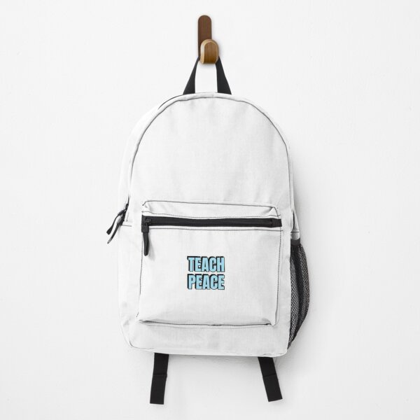 Item preview, Teach Peace - blue designed and sold by Inspirationmotivation.
