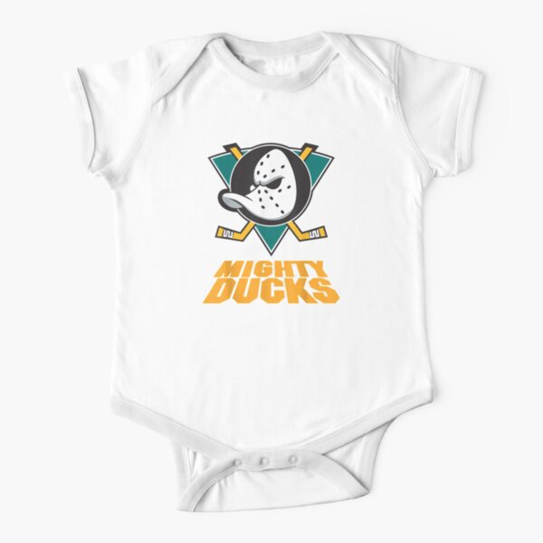Anaheim Ducks BABY Funny Short Sleeves Variety Baby Onesies Romper For Girls