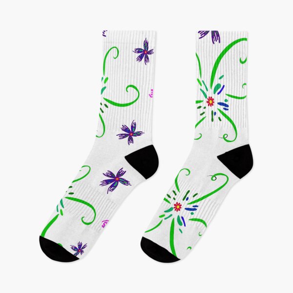 Item preview, Wild flowers design for home decoration designed and sold by crevettedesign.