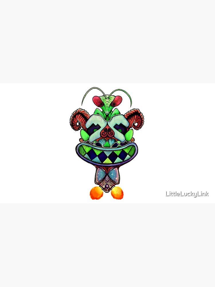 Phil the Mantis and his Magical Spaceship by littleluckylink