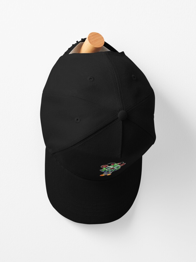 Alternate view of Phil the Mantis and his Magical Spaceship Cap