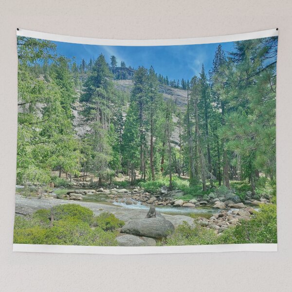 Item preview, Peaceful Stream in Yosemite designed and sold by UN-X-LD-Prints.