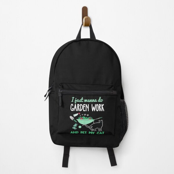 Item preview, I just want to work in my garden and hangout with my cat T-Shirt designed and sold by tinhpham.