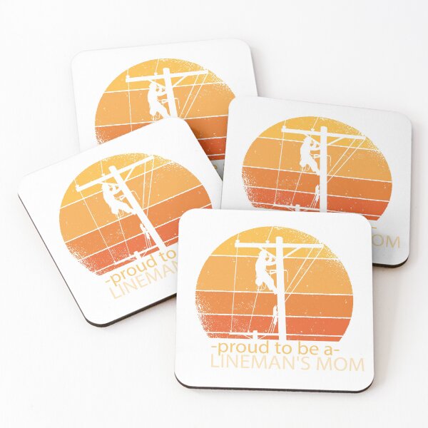 Item preview, Proud to be a lineman’s mom  designed and sold by TRIBExSPACE.