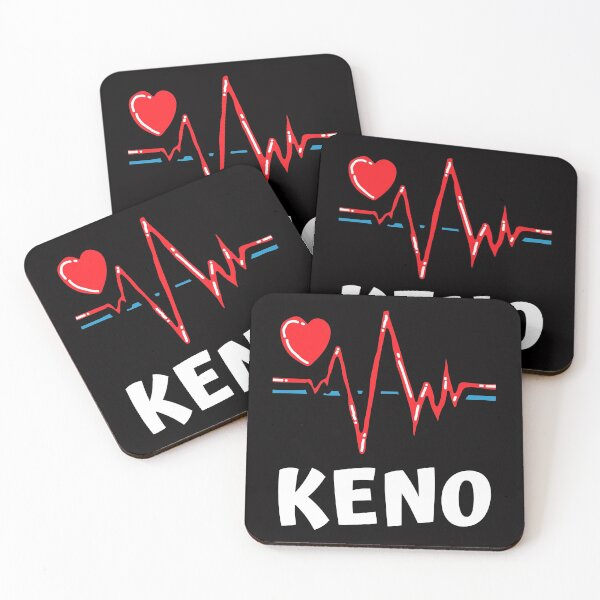 Aperçu de l'œuvre Ligne de vie Keno ECG créée et vendue par SloganExpress.