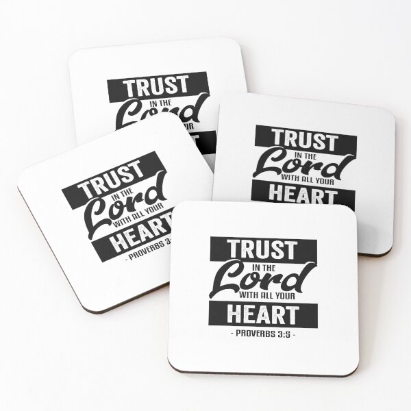 Item preview, Proverbs 3:5 Bible Verse designed and sold by garmentoffaith.