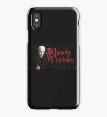 Bloody Wishes - Spike BTVS iPhone Case