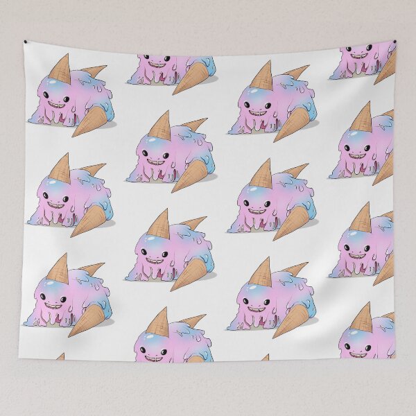 Item preview, Cute Ice-Cream Monster designed and sold by padawanTdelaina.
