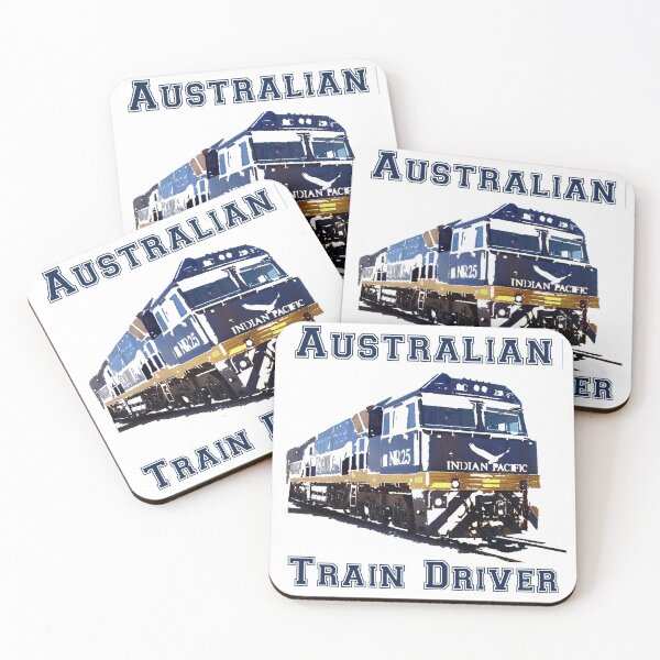 Item preview, Australian Train Driver designed and sold by railside-design.