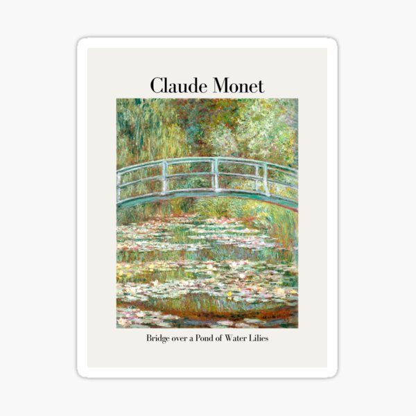 Item preview, Bridge over a pond of water liliest by claude monet designed and sold by Little  Dean.