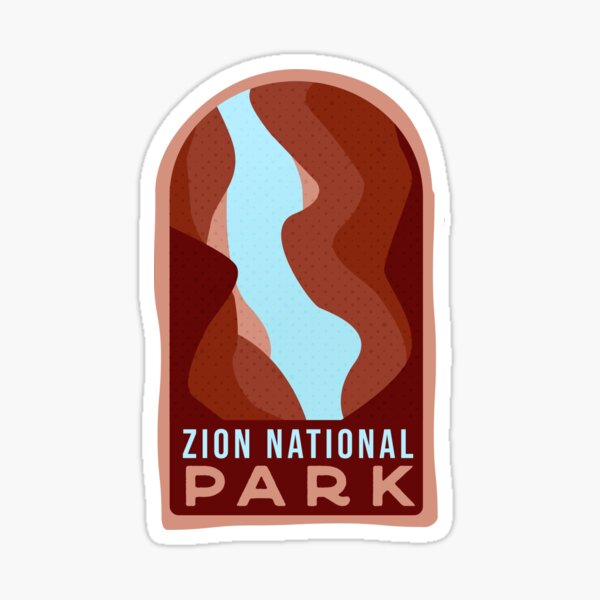 Zion National Park Sticker For Sale By Seasonallyartsy Redbubble 9993