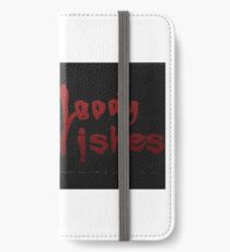 Bloody Wishes from Spike the Vampire - Halloween iPhone Wallet/Case/Skin