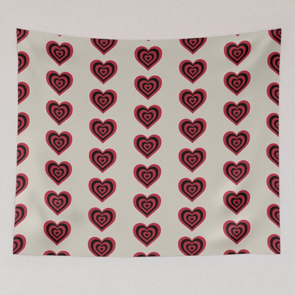Item preview, Red and Black - Powerpuff Girls Retro Heart designed and sold by Liyanna Baloca.