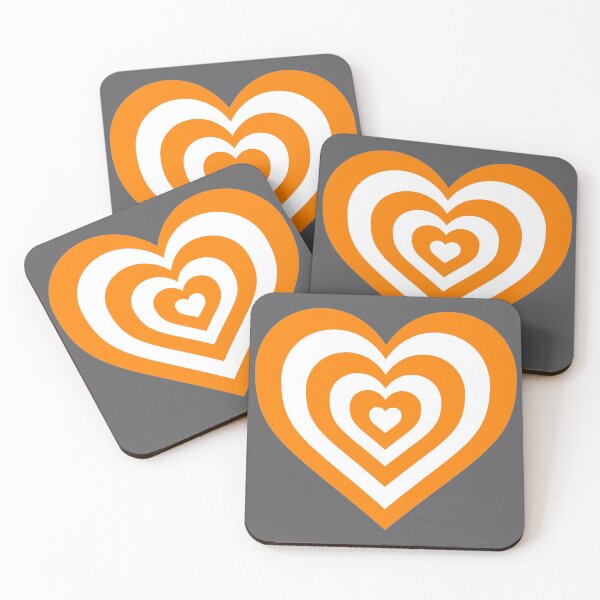 Item preview, White and Orange - Powerpuff Girls Retro Heart designed and sold by Liyanna Baloca.