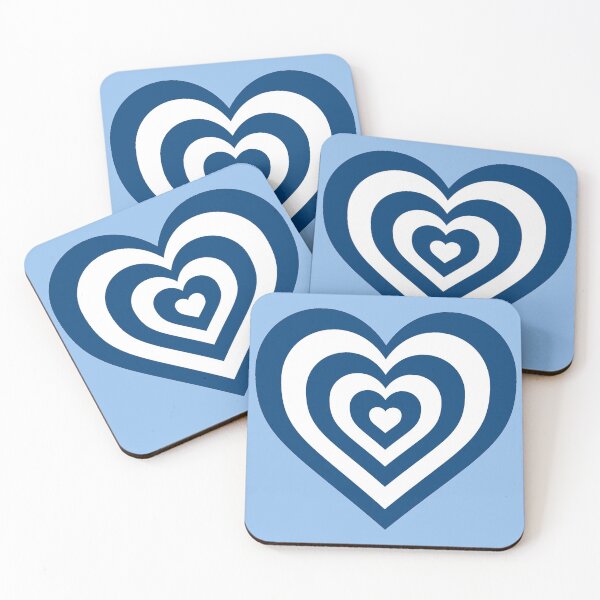 Item preview, White and Blue - Powerpuff Girls Retro Heart designed and sold by Liyanna Baloca.