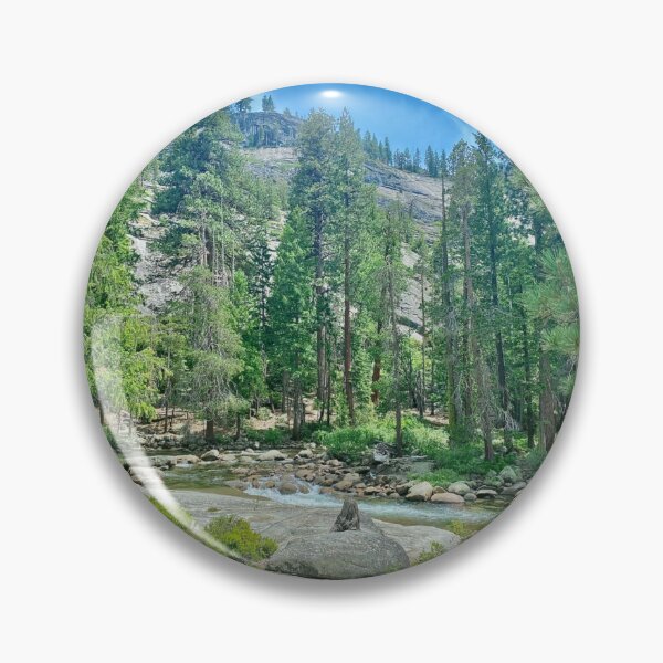 Item preview, Peaceful Stream in Yosemite designed and sold by UN-X-LD-Prints.