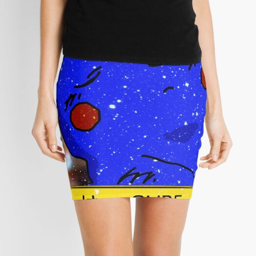 XTX Women Stretchy All-Match Short Front Split Denim Mini Skirts