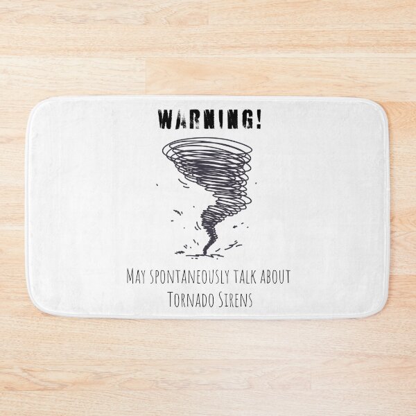 Item preview, Warning May Spontaneously Talk About Tornado Sirens designed and sold by Robert Ropars.