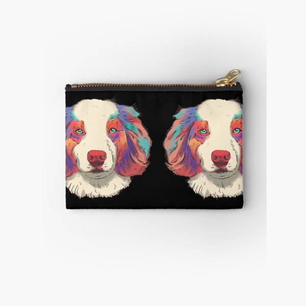Item preview, Australien Shepherd dog watercolor designed and sold by TRIBExSPACE.
