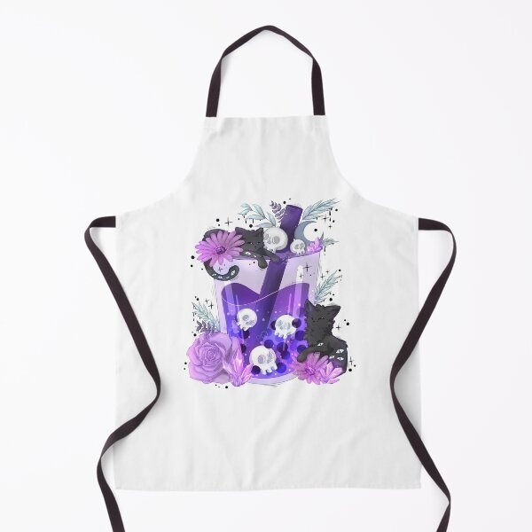 Item preview, Purple Witch Cats Boba Tea designed and sold by averiillustrate.
