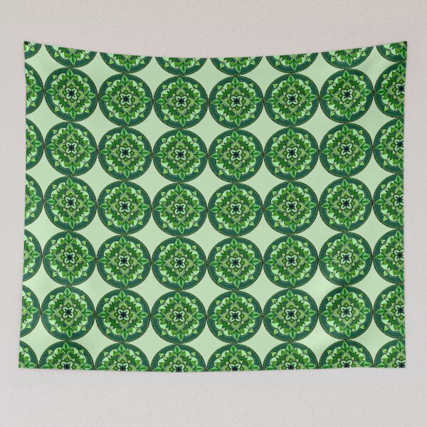 Item preview, Green mandala designed and sold by TanaDesigns.