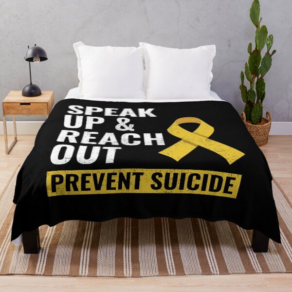 Item preview, Suicide Prevention Awareness Day Yellow Ribbon designed and sold by CuteDesigns1.